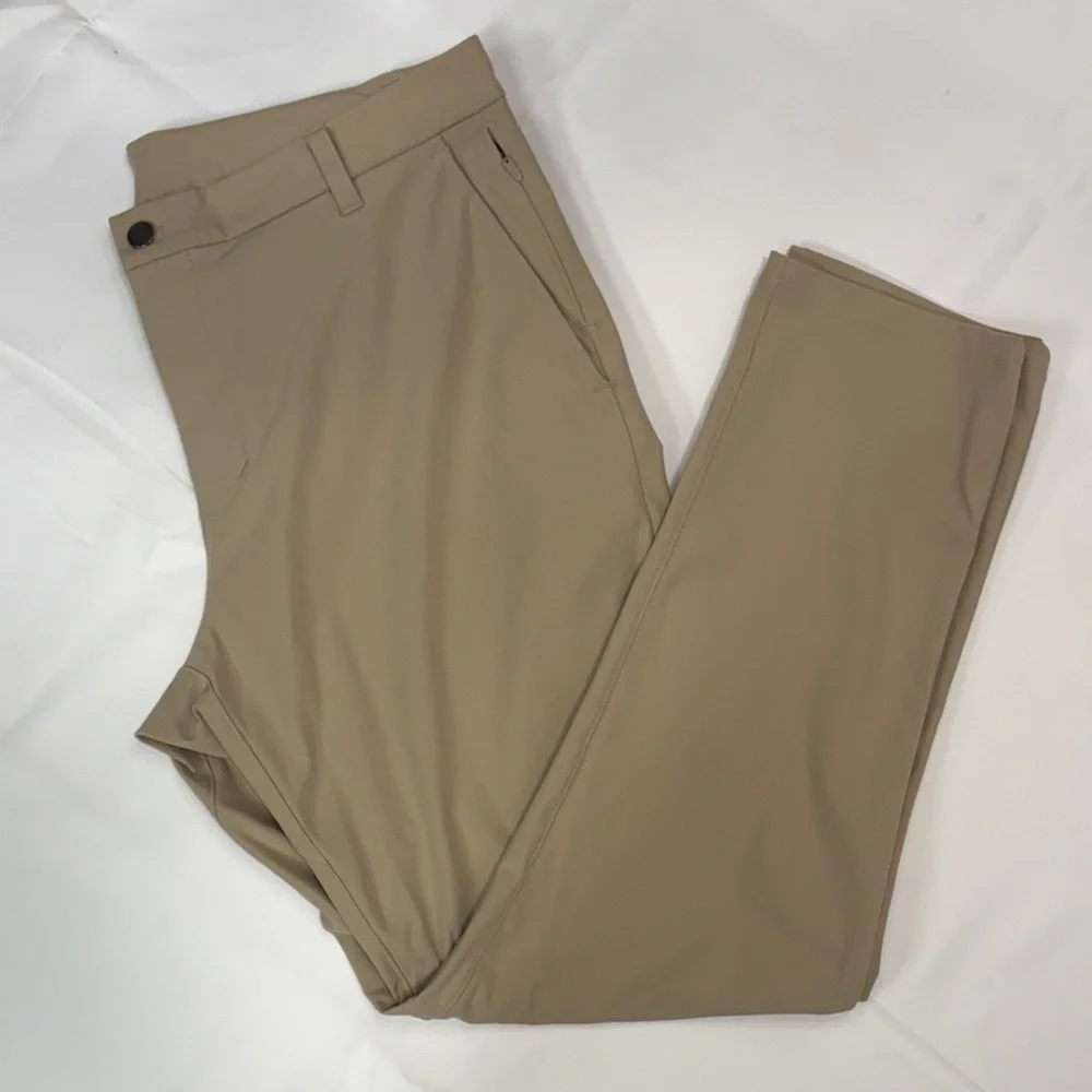 LULULEMON SLIM-FIT TROUSER SIZE 36 WARPSTREME.